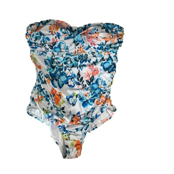 Time and Tru Strapless One Piece Swim Suit Size 1X - Picture 1 of 3